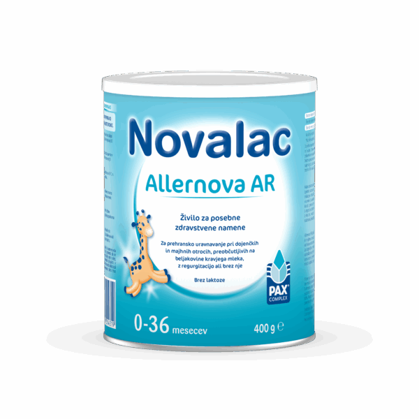 Novalac Allernova AR otroško mleko, 400 g