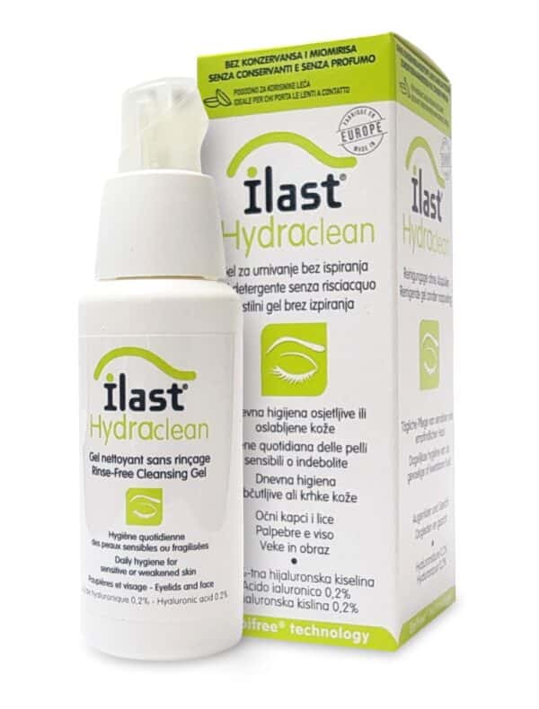 Ilast Hydraclean, gel za veke