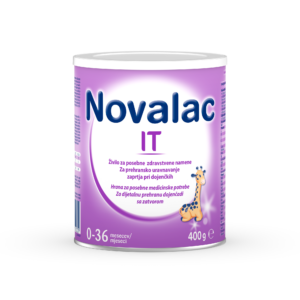 Novalac IT mleko za dojenčke z zaprtjem 0 -36 mesecev, 400 g