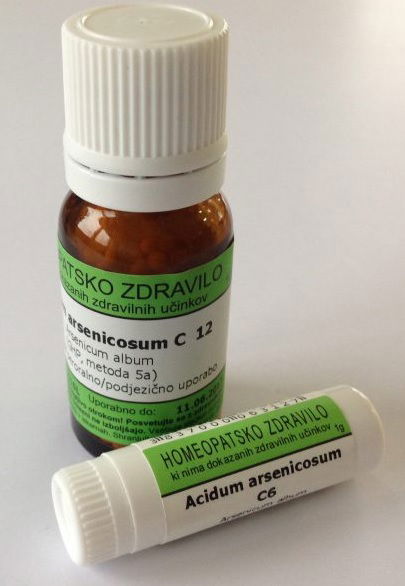 Acidum arsenicosum C200, kroglice - 10 g