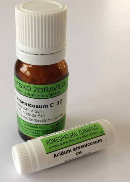 Acidum arsenicosum C200, kroglice - 1 g