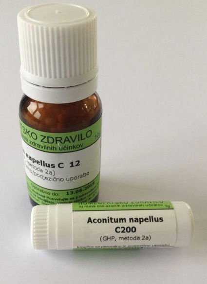 Aconitum napellus C12, kroglice - 10 g