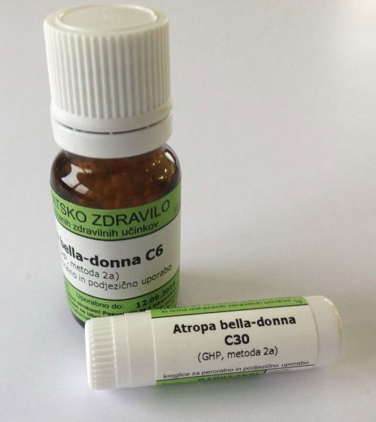 Atropa bella-donna C200, kroglice - 1 g