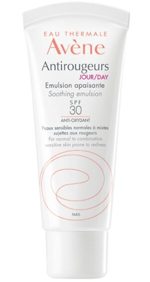 Avene Antirougeurs Jour, vlažilna in zaščitna dnevna emulzija ZF30 - 40 ml