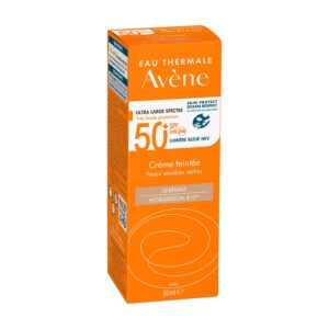 Avene Sun zelo visoka zaščita pred soncem obarvana krema ZF50+, 50 ml