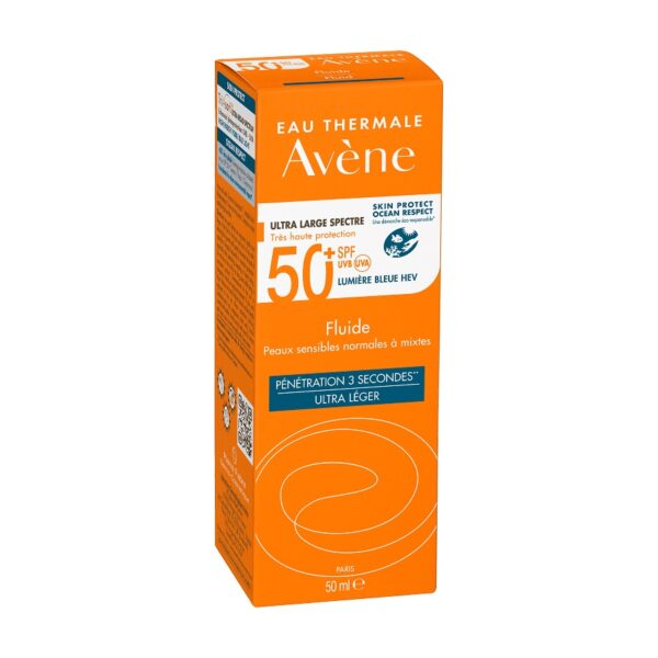 Avene Sun zelo visoka zaščita pred soncem ultra lahki fluid ZF50+, 50 ml