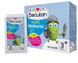 Becutan Kids Multi Immuno prah, 14 vrečk