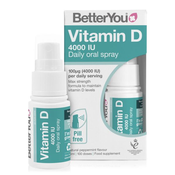 Betteryou DLux 4000 vitamin D, pršilo, 15 ml