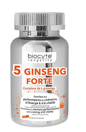 Biocyte 5 Ginseng forte, kapsule