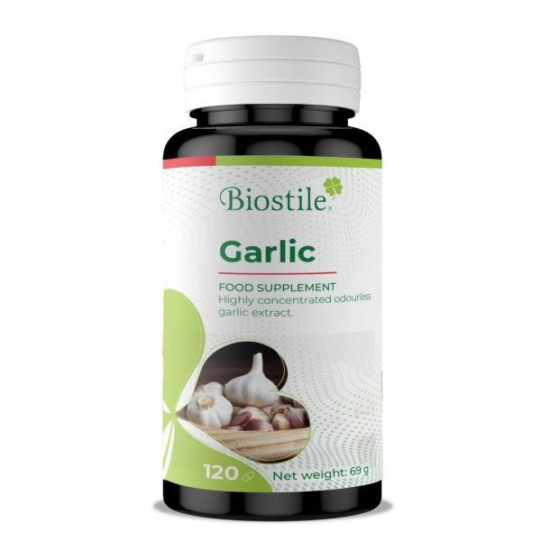 Biostile Garlic, 120 kapsul