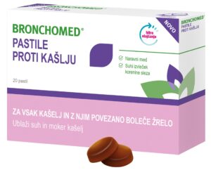 Bronchomed pastile proti kašlju, 20 pastil