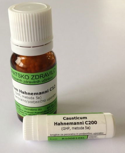 Causticum Hahnemanni C200, kroglice - 1 g