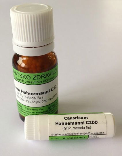 Causticum Hahnemanni C6, kroglice - 10 g