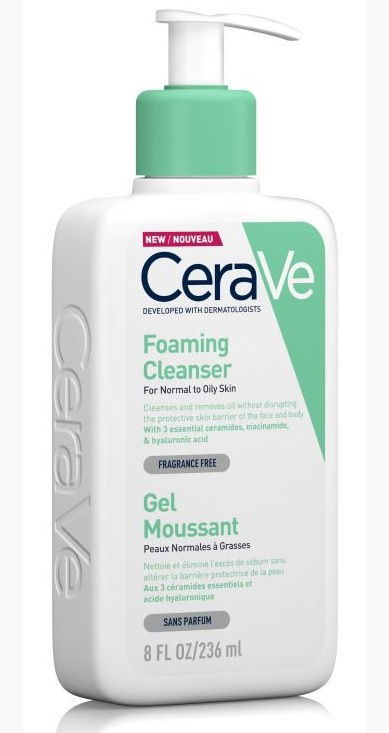 CeraVe peneči čistilni gel, 236 ml