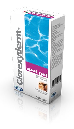 Clorexyderm Spot gel, nanos za pse in mačke