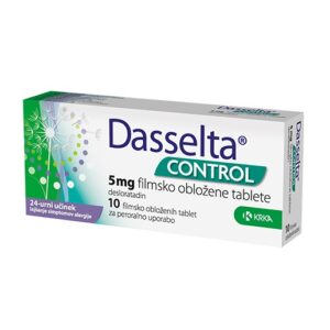 Dasselta Control 5mg, 10 filmsko obloženih tablet