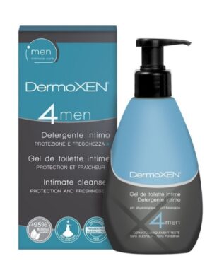 Dermoxen 4 Men gel za intimno nego za moške, 125 ml