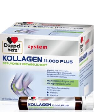 Doppelherz System Kolagen 11.000 Plus, ampule