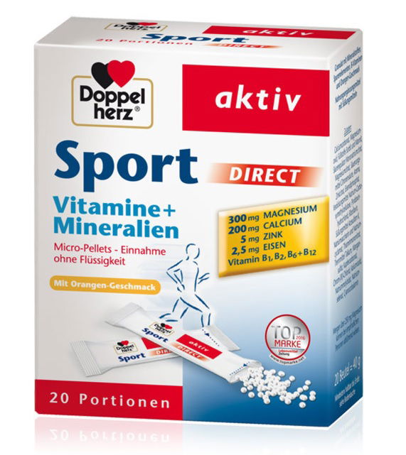 Doppelherz Aktiv Sport Direkt, vrečice