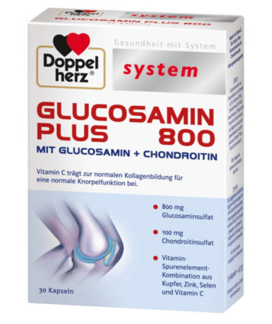 Doppelherz System Glucosamin Plus 800, kapsule