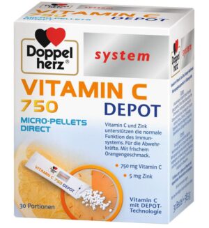 Doppelherz System Vitamin C 750 DEPO, vrečka