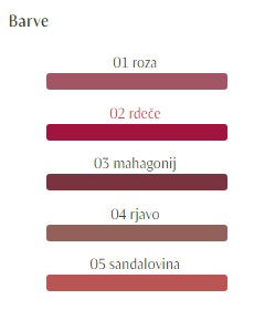 Dr.Hauschka, črtalo za ustnice 02 rdeče