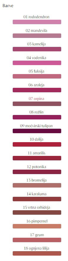 Dr.Hauschka, šminka 07 orpina