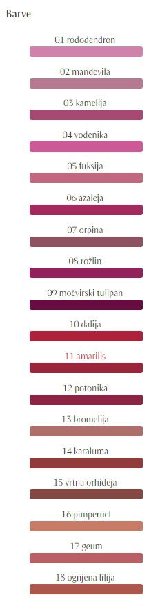 Dr.Hauschka, šminka 11 amarilis