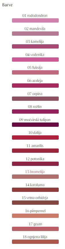 Dr.Hauschka, šminka 13 bromelija