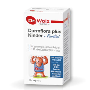 Dr. Wolz Darmflora plus Kinder + Familie 68 g praška