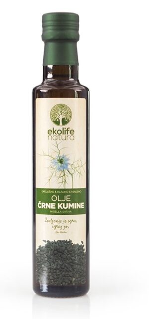 Ekolife Natura, Ekološko hladno stiskano olje črne kumine