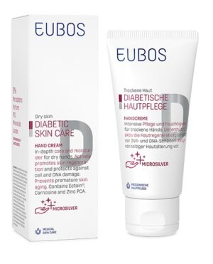 Eubos nega kože diabetikov krema za roke, 50 ml