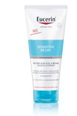 Eucerin After Sun Sensitive Relief kremni gel, 200 ml