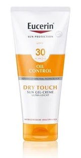 Eucerin Sun Oil Control Dry Touch kremni gel za zaščito pred soncem ZF30, 200 ml