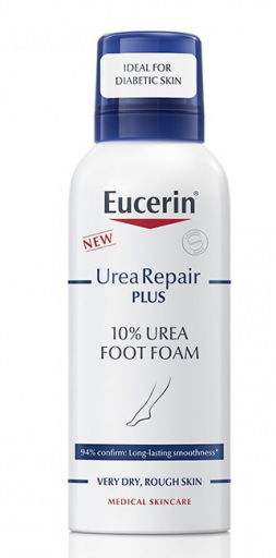 Eucerin UreaRepair Plus 10% pena za noge, 150 ml