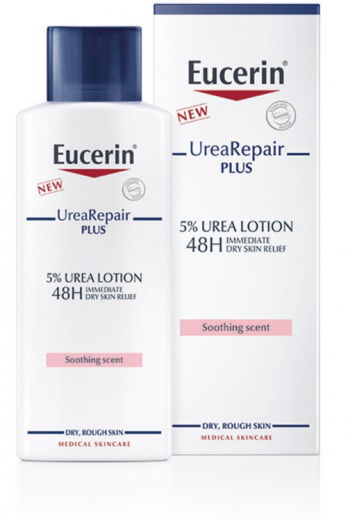 Eucerin UreaRepair Plus 5%, 48 losjon s pomirjajočim vonjem - 250 ml