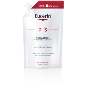 Eucerin pH5, olje za prhanje - 400 ml Refil