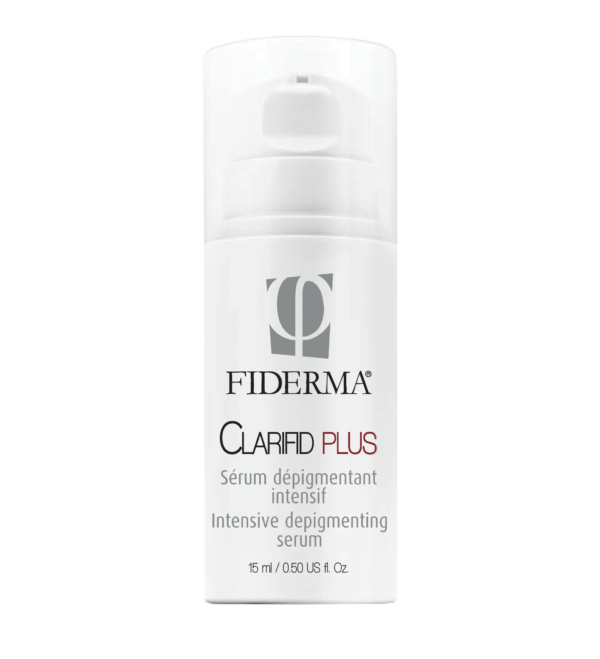 Fiderma Clarifid plus intenzivni depigmentacijski serum za rjave madeže za obraz, roke, dekolte, 15 ml