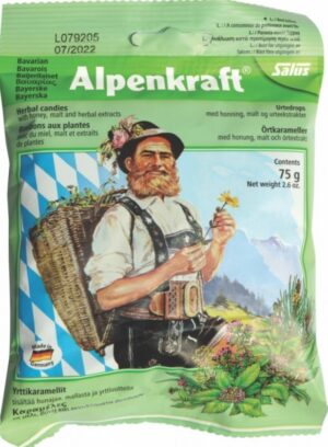 Floradix Alpenkraft zeliščni bonboni, 75 g