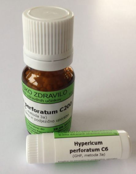 Hypericum perforatum C200, kroglice - 1 g