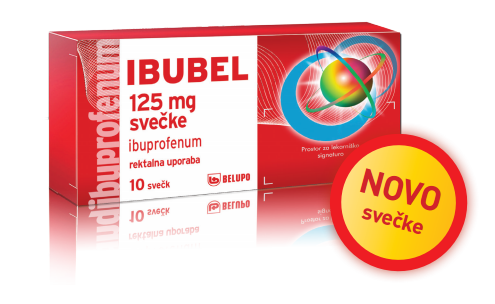 Ibubel 125 mg svečke