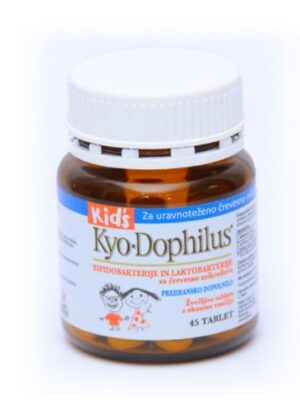 Kyo-Dophilus Kids, 45 žvečljivih tablet