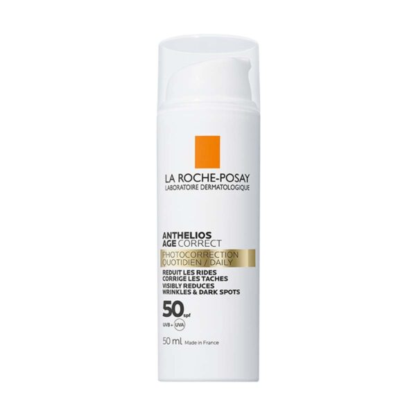 LRP Anthelios Age-Correct krema za zaščito pred soncem proti staranju kože na obrazu SPF50, 50 ml