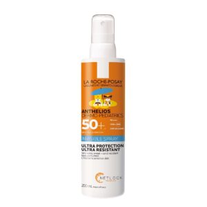 LRP Anthelios DP nevidno pršilo za zaščita pred soncem za otroško kožo obraza in telesa SPF50+, 200 ml