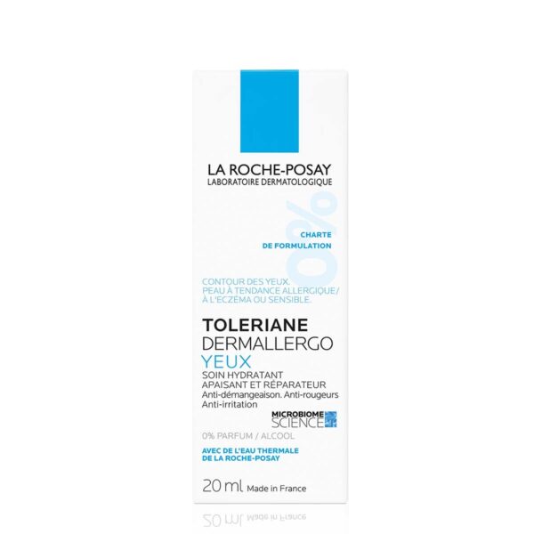 LRP Toleriane Dermallergo Eyes vlažilna nega za področje okoli oči, 20 ml