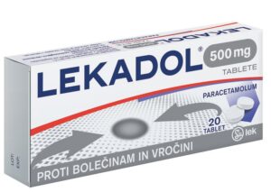 Lekadol 500 mg, 20 tablet