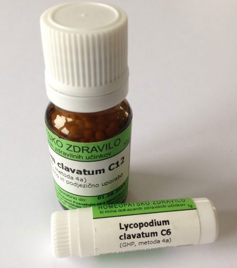 Lycopodium clavatum C12, kroglice - 1 g