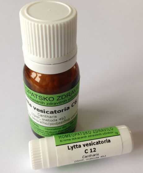 Lytta vesicatoria C200, kroglice - 1 g