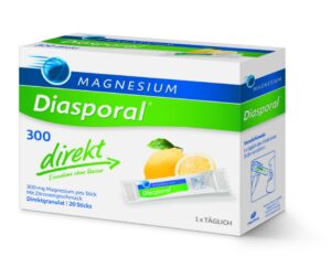 Magnesium - Diasporal 300 mg Direkt, 20 vrečk