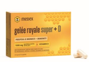 Medex, Gelee Royale Super +D, 30 kapsul